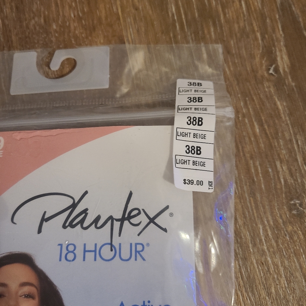 Playtex 18 Hour Wirefree Cooling Bra Size 38B Brand New - Picture 4 of 5